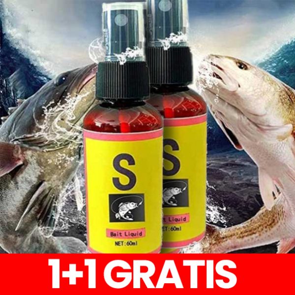 Fish Bait liquid – Momeala naturala de peste (1 + 1 GRATIS)